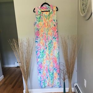 Lilly Pulitzer Ezra Maxi Beach Dress size XL